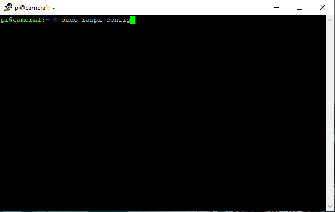 Raspberry Pi Zero Raspi-Config
