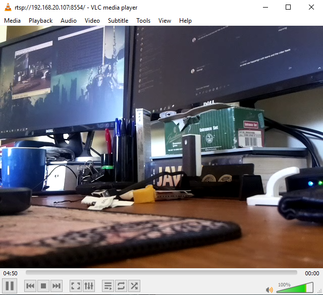 Openning a Network Stream on VLC
